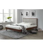 SOLOMO bed, BEIGE / WALNUT order